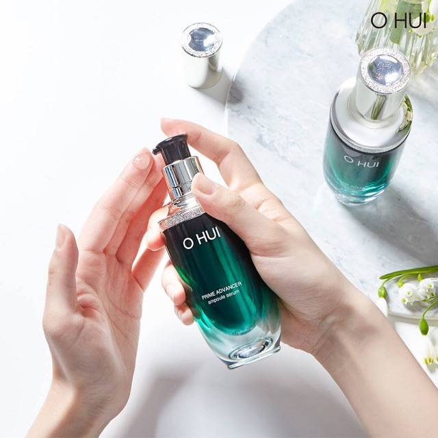 Tinh Chất Dưỡng Trắng, Căng Bóng Da Ohui Xanh Prime Advancer Ampoule Serum 20ml