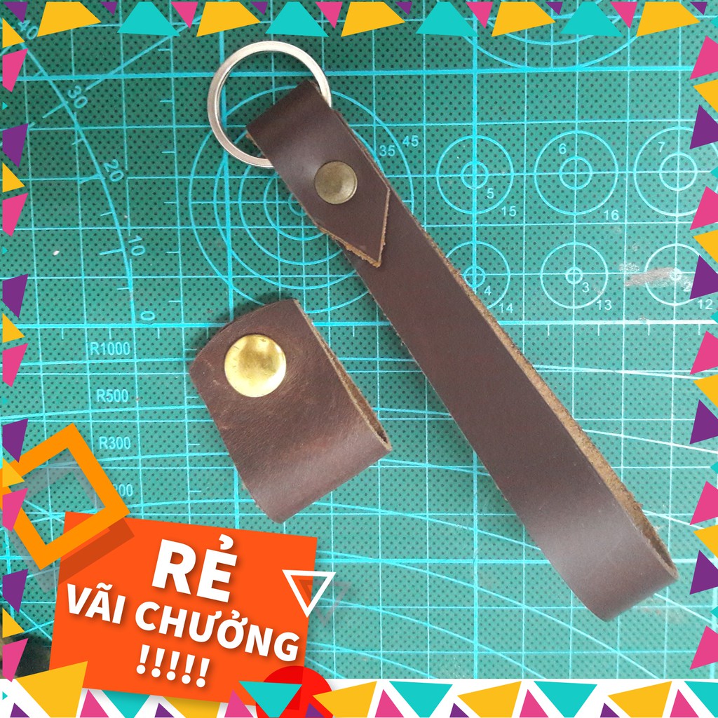 📌Giá Sốc📌 Móc Khóa Da Handmade🎁100% Da Bò Thật 🍬🍬Siêu Bền Cao Cấp