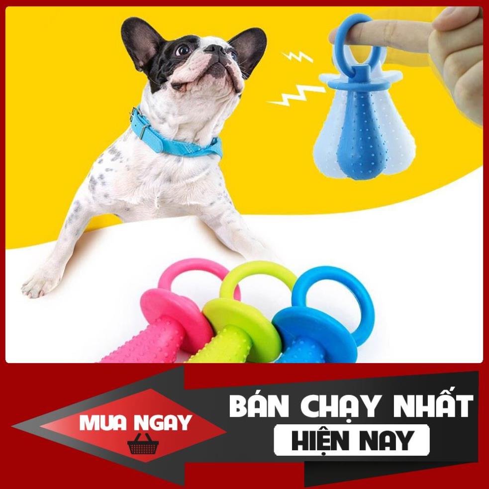 Đồ Chơi núm ti bằng cao su tự nhiên đồ chơi cho chó mèo