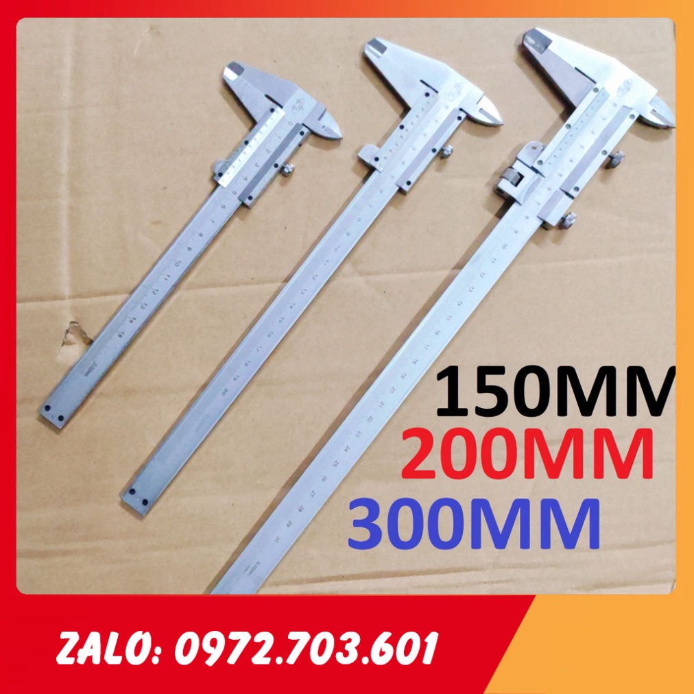 Thước kẹp cơ 150-300mm Hợp Kim Thép/ Thước cặp cơ khí