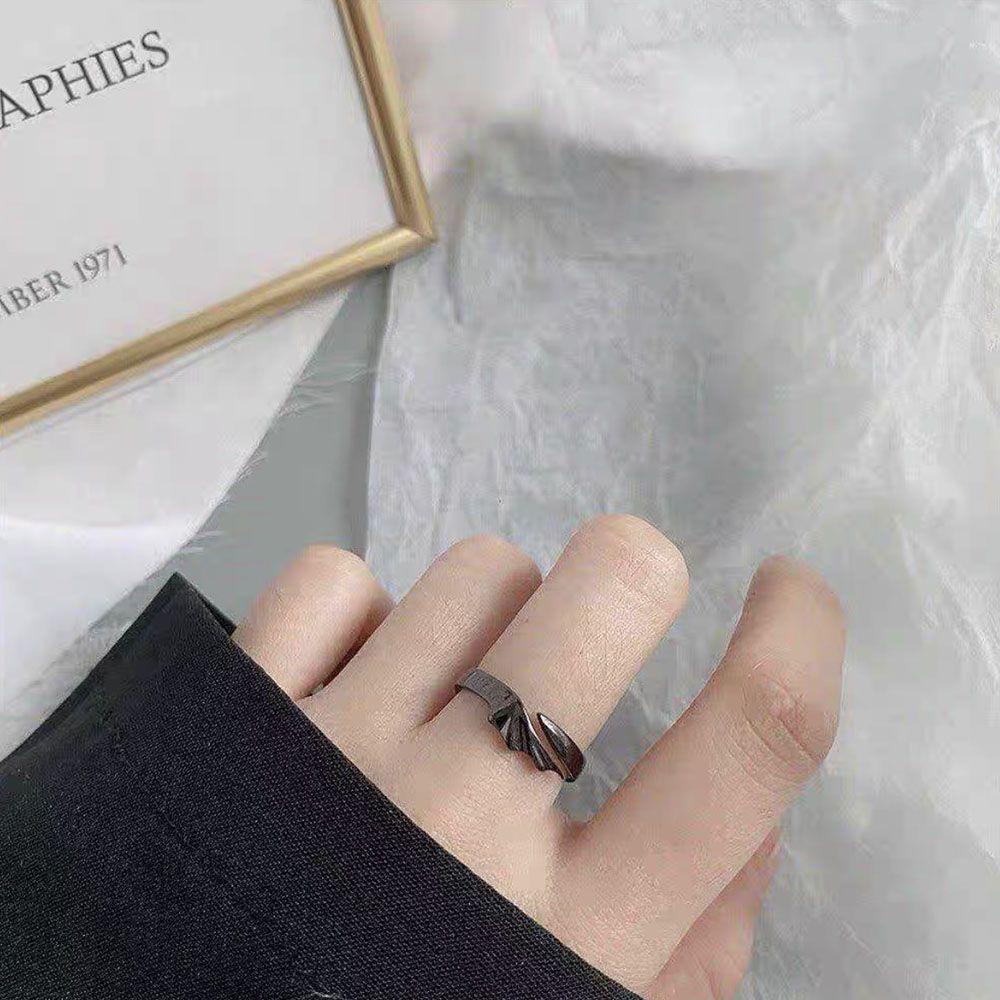 Nhẫn Hở Hình Thiên Thần Và Ác Quỷ Thời Trang Có Thể Điều Chỉnh Cho Nữ