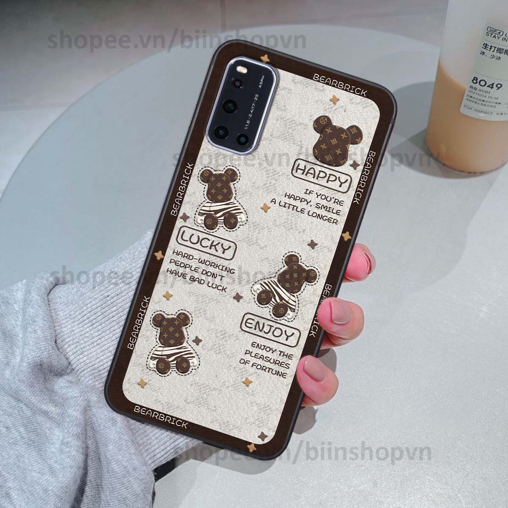 Ốp Vivo V19 hình gấu bear brick đẹp độc lạ, thời trang, cá tính