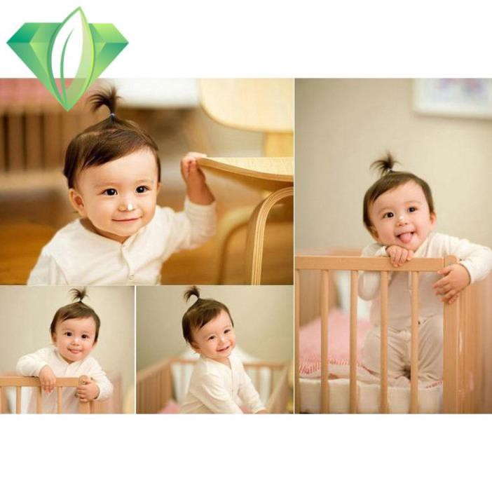 Dây Buộc Tóc SOLANO Dây Chun Buộc Tóc Set 1000 Chun Buộc Tóc Màu Sắc Cho Bé Gái FA-001286