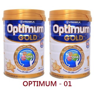 Combo 02 - Sữa bột Optimum Gold 1 HT 900g - Vinamilk