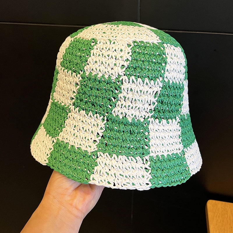 Nón Vành Đan Cói Bằng Tay Phong Cách Hàn Quốc Thời Trang Mùa Hè Cho Nữ