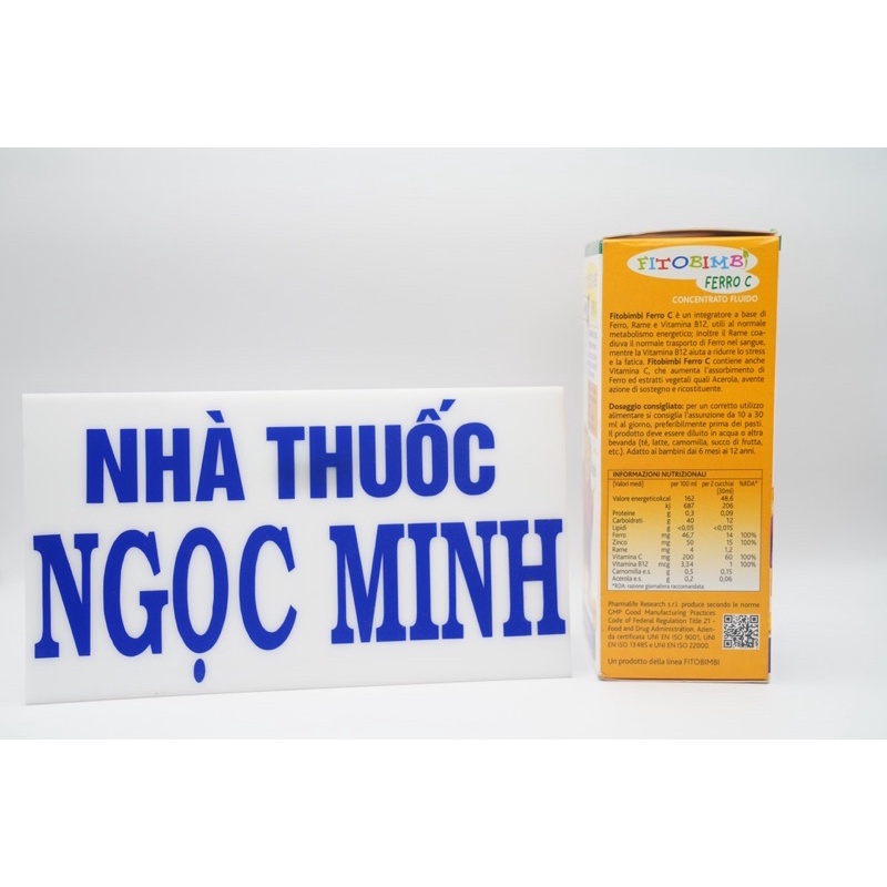 ✅ [Chính Hãng] Fitobimbi Ferro C