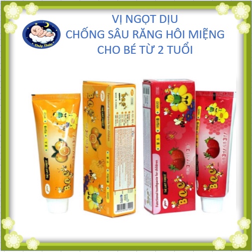 Kem đánh răng trẻ em Bee Hàn Quốc