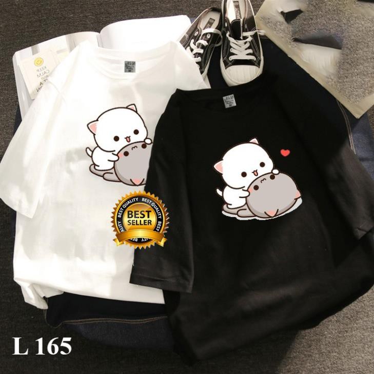Mẫu áo thun áo đôi tình yêu cute siêu dễ thương - Giá chỉ 1 áo