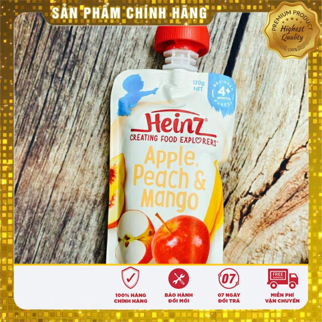 Váng Sữa Và Trái Cây HEINZ 120g ( DẠNG GÓI) 4/6m+