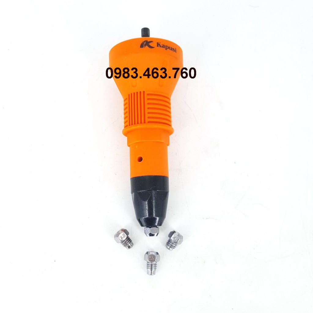 BỘ ĐẦU CHUYỂN ĐỔI ĐẦU MÁY KHOAN THÀNH ĐẦU RÚT RIVE ĐINH NHÔM