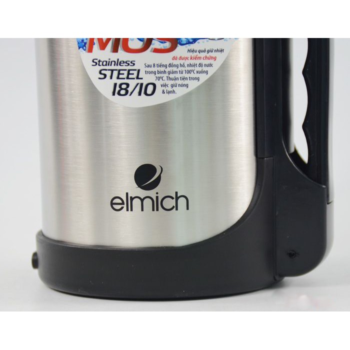 Bình giữ nhiệt 1200ml chất liệu Inox 304 Elmich EL-6950