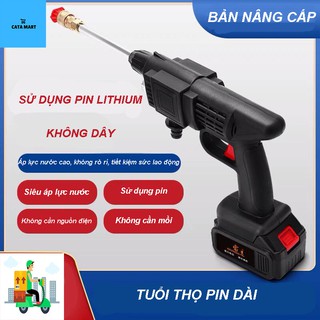 Máy rửa xe, tưới cây tăng áp di động cmaster 24v - bảo hành 12 tháng ct1679