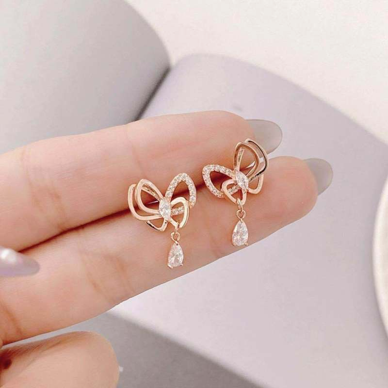 MANYUE Khuyên Tai Nữ Trang Kiểu Dáng Độc Đáo