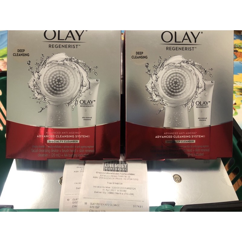 Máy rửa mặt NEW Olay Regenerist Advanced Cleansing System