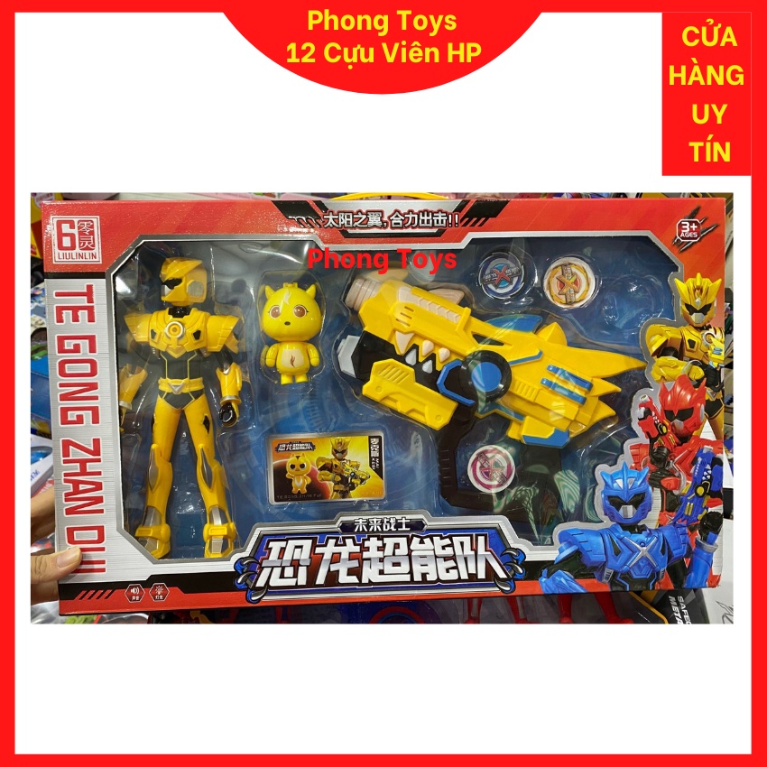 BIỆT ĐỘI SIÊU NHÂN NHÍ X VOLT KHỦNG LONG MINIFORCE 3 - LỰC LƯỢNG SIÊU NHÂN NHÍ BIẾN HÌNH KÈM THẺ BÀI