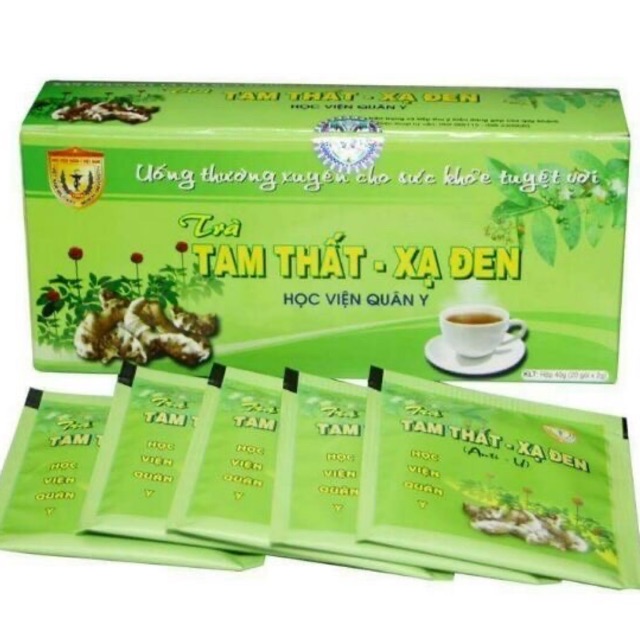 Trà Tam thất Xạ đen của Học viện Quân Y giúp thanh lọc và bồi dưỡng sức khỏe cho gia đình