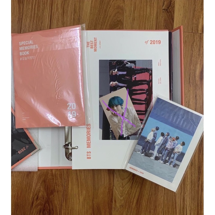 ALBUM ẢNH BTS MEMORIES 2019 MEMO 19