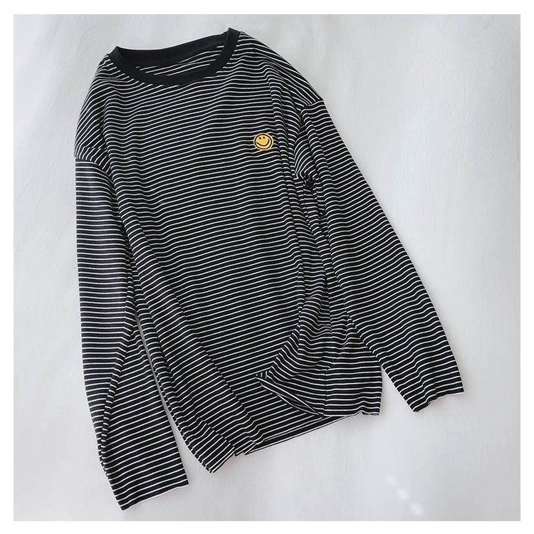 NRVP Áo Thun Nữ Dài Tay Dáng Rộng Phong Cách Hàn Quốc Thời Trang Mùa Đông 2023