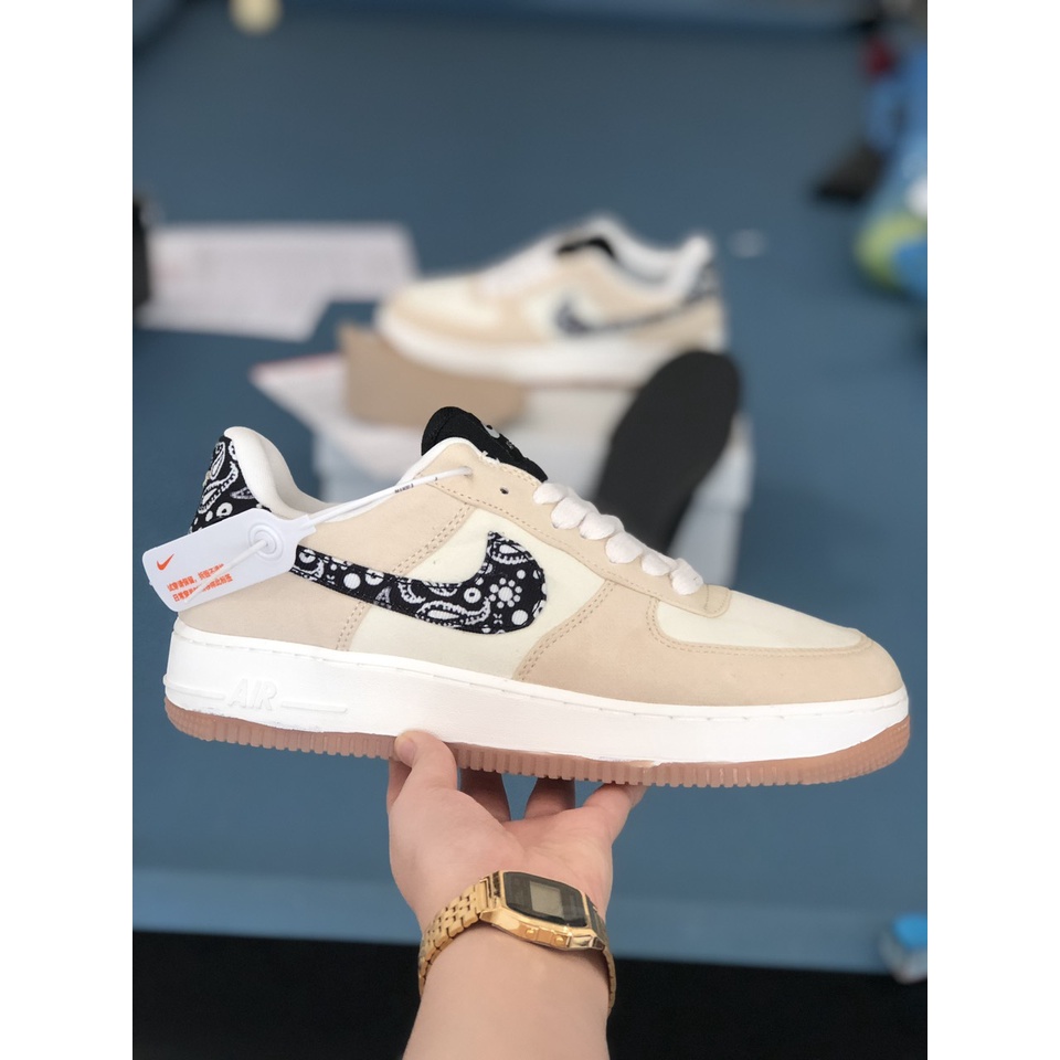 Giày_Nike, Giày_Nike Air Force 1 Travis màu sữa Cao Cấp Full Size Nam Nữ Hot Trend