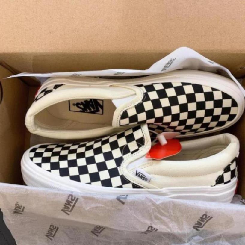 ⚡𝗕𝗜𝗚 𝗦𝗔𝗟𝗘⚡Giày SNEAKER VANS CARO Slipon kiểu dáng thể thao nam nữ đẹp