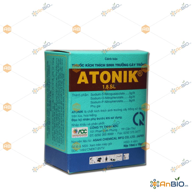 Thuốc kích thích sinh trưởng HOA KIỂNG và LÚA ATONIK 1.8 SL Gói 10ml - B4.1031