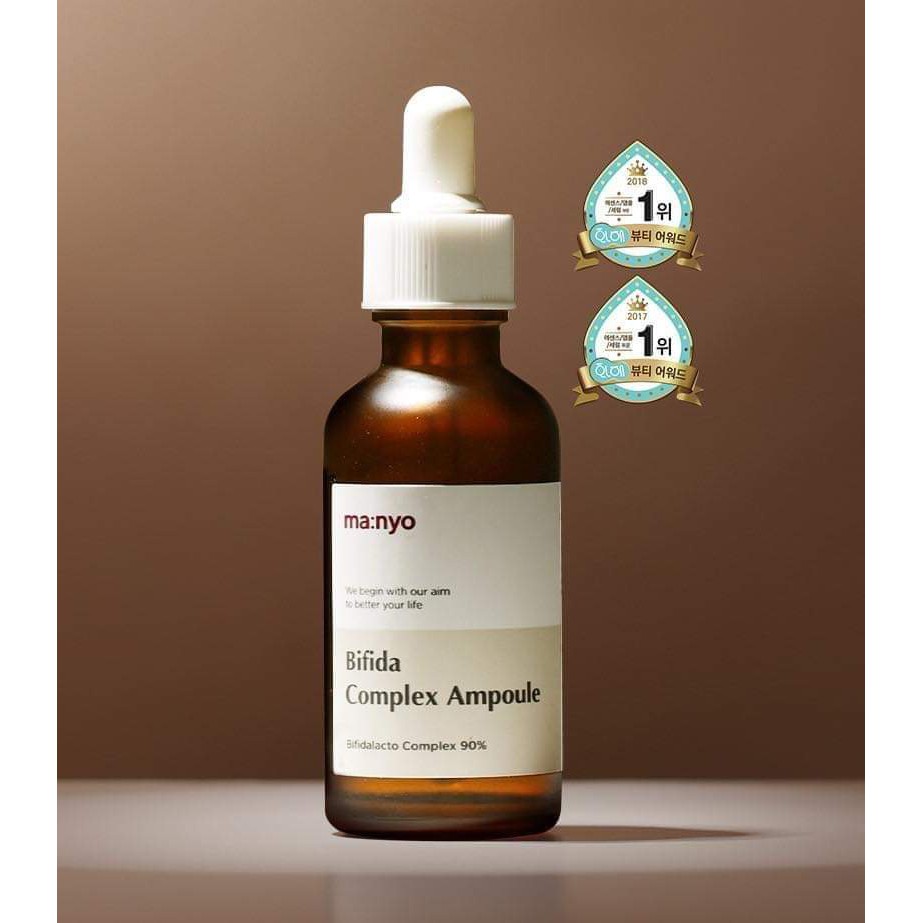 Serum Tinh chất Manyo Bifida Biome Complex Ampoule &amp; Glac Niacin 2.0 Essence