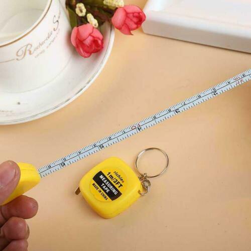 Thước dây kiểu kéo mini có móc khóa tiện dụng