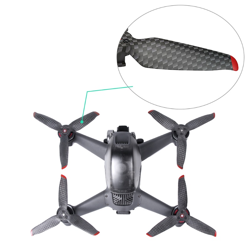 Cánh Quạt Sợi Carbon Tiếng Ồn Thấp Cho-D-JI FPV Combo