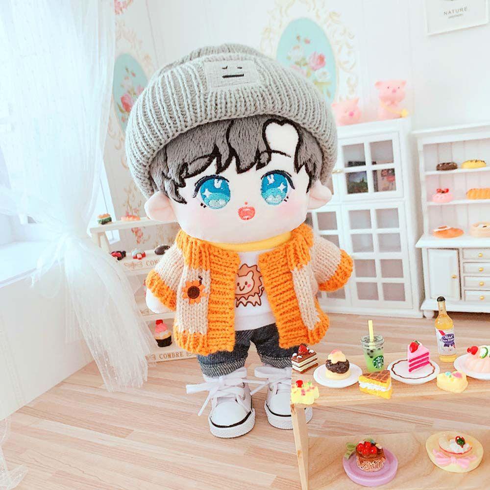 Áo Sweater Vải Cotton Họa Tiết Hoa Hướng Dương Cho Búp Bê