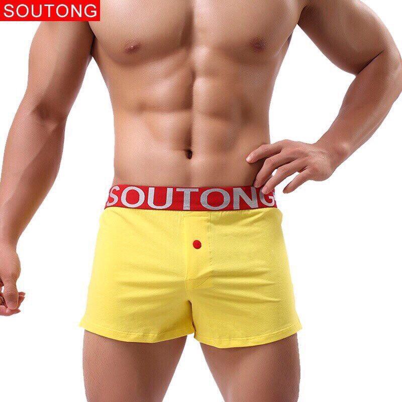 Quần ngủ nam cao cấp chất liệu thun cotton , Quần sịp ngủ nam thun co dãn 4 chiều - 849