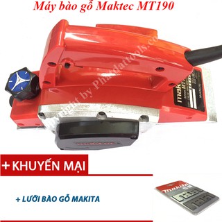 Máy bào gỗ Maktec-Máy bào gỗ MT190-Tặng thêm 01 lưỡi bào