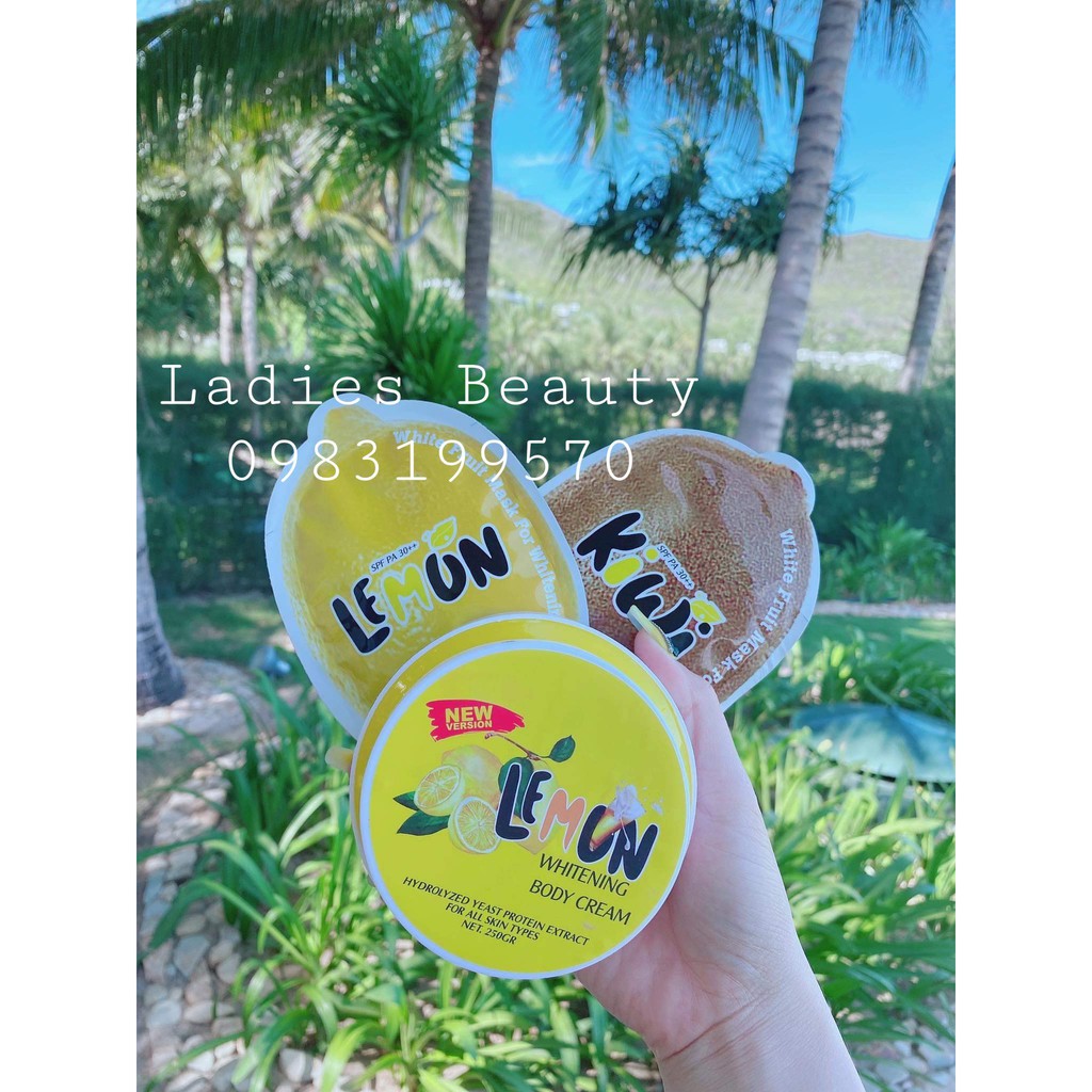 💥 COMBO BODY LEMON CHANH & Ủ TRẮNG CHANH 🍃[ HÀNG CHÍNH HÃNG ] 🍃 | BigBuy360 - bigbuy360.vn