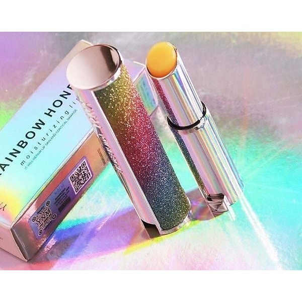 [Hot Trend] Son Dưỡng Đổi Màu YNM Rainbow Honey Lip Balm