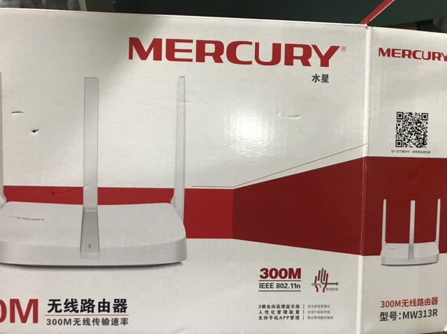 [Freeship toàn quốc từ 50k] Kích không dây mercury MW313R ( 3 dâu có cổng lan).