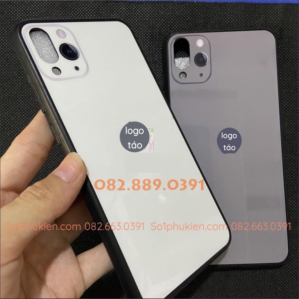 Ốp lưng giả kiểu giống i.p.h.o.n.e 11 cho Huawei Nova 3i Honor Play Nova 3e Y7pro 2019 mặt lưng ép kính chống bể