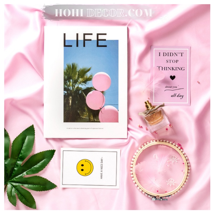 Quyển Tạp Chí Chụp Ảnh Sản Phẩm Đẹp, Báo Chụp Hình Thời Trang, Dụng Cụ Trang Trí Studio - HoHi Decor