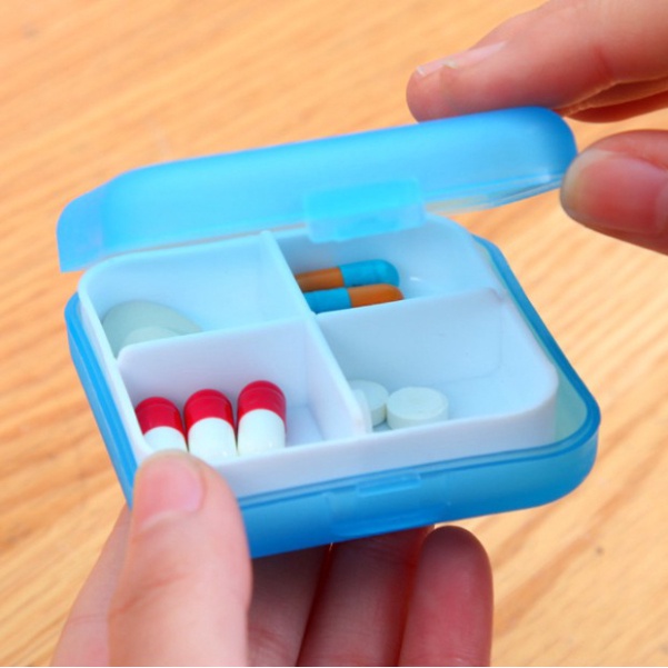 Hộp Đựng Thuốc Mini Chia Ngăn Tiện Lợi DANA