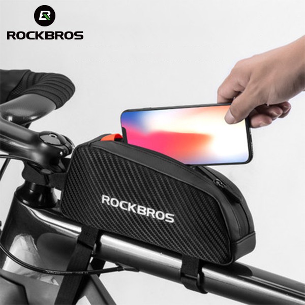 Túi Treo Khung Xe Đạp Rockbros Siêu Nhẹ Phản Quang Với Sức Chứa Lớn 22×10×5.5CM