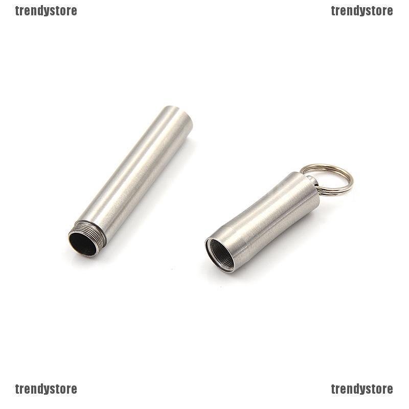 Hộp đựng tăm bằng titanium chống thấm nước dành cho du lịch