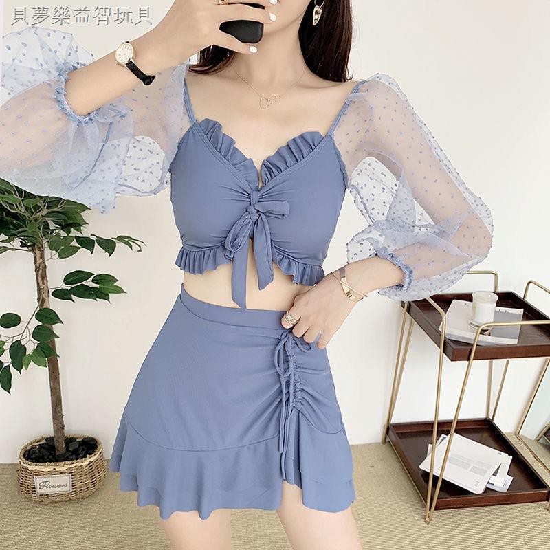 Bộ Đồ Bơi Lưng Cao Phối Ren Xinh Xắn Theo Phong Cách Mùa Xuân | BigBuy360 - bigbuy360.vn