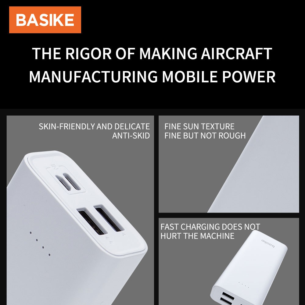 Sạc Dự Phòng BASIKE 10000mAh mini di động