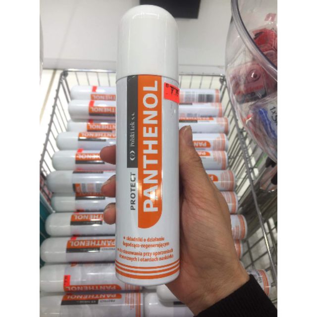 Chai xịt dịu da Panthenol
