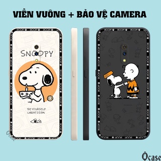 Ốp lưng Realme X / Oppo K3 in hình chú chó dễ thương cạnh viền vuông có bảo vệ camera