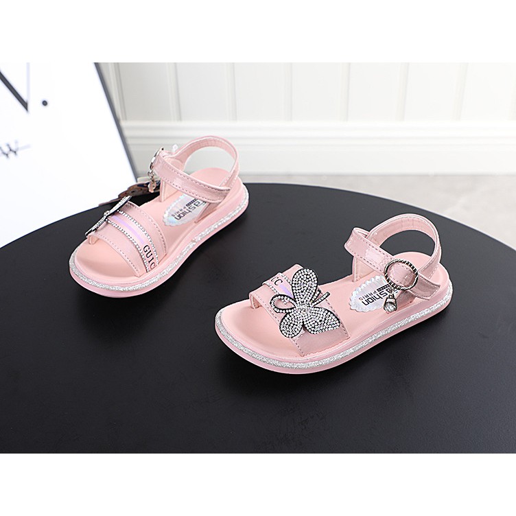 sandal bé gái size 27-31 da mềm dễ thương