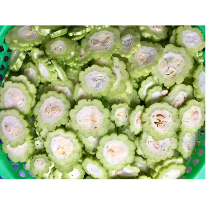 Mướp đắng (Khổ qua) thái lát sấy lạnh - Trọng lượng 100 gram
