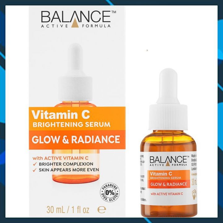 Serum Balance Active Formula Hyaluronic Deep Moisturizing + Vitamin C 30ml - White Store