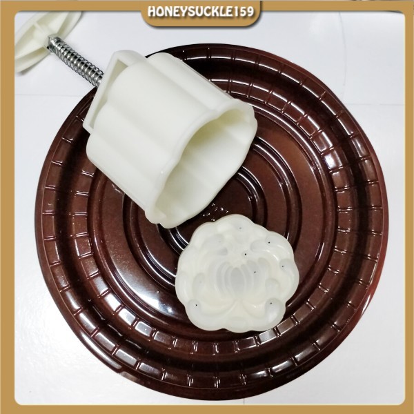 Khuôn Trung Thu 75gr 1 Mặt Hoa Cúc