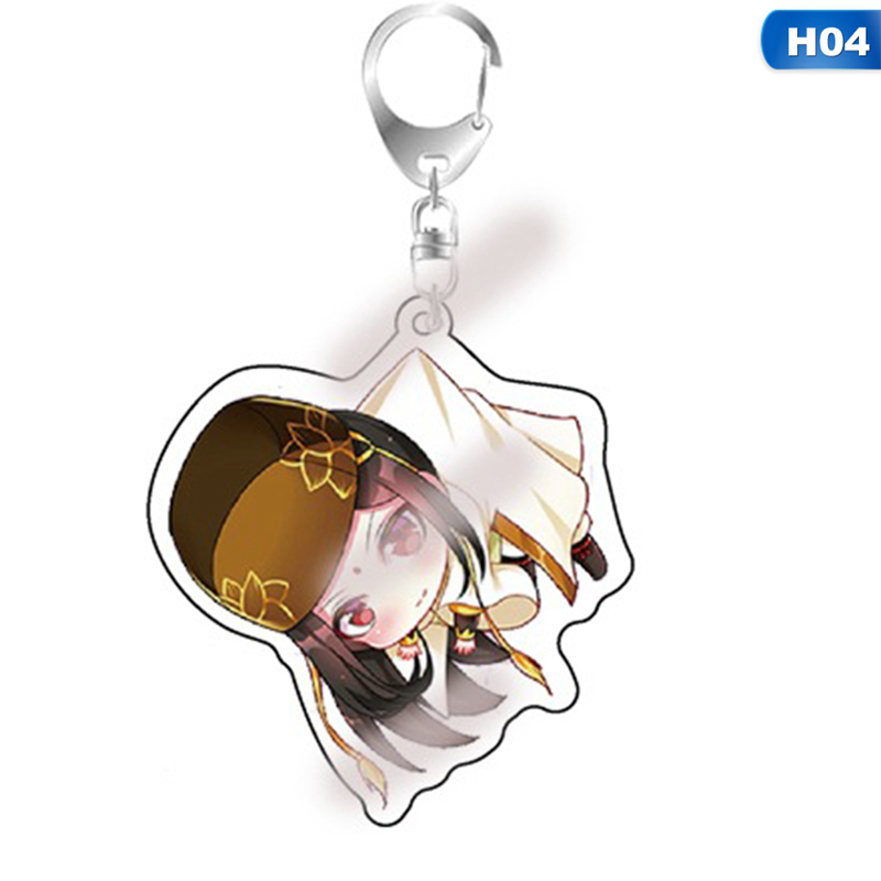 Tmdbyx Móc khóa phong cách Anime độc đáo