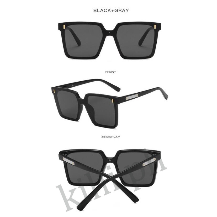 Kính Mát Gọng Vuông Chống Tia UV Thời Trang