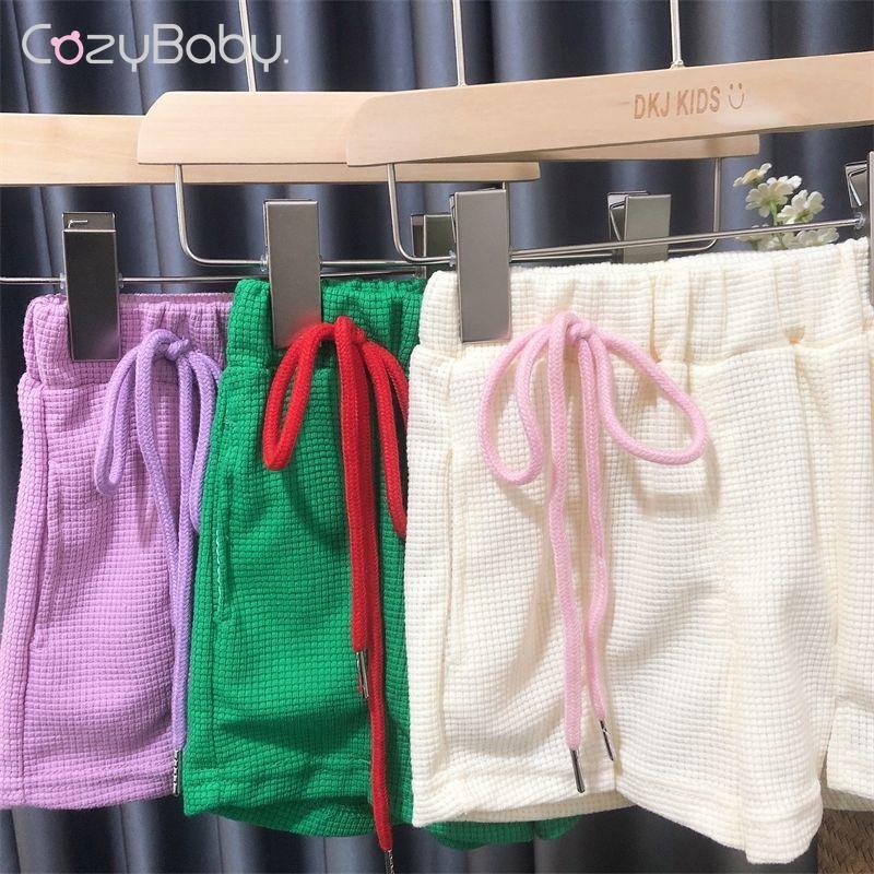 Set Áo Thun Ngắn Tay In Hoạt Hình Và Quần Short Thời Trang Mùa Hè Cho Bé Gái